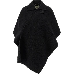 Black Virgin Wool Coat
