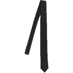Black Silk Tie