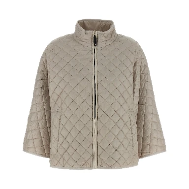 Gray Polyester Coat