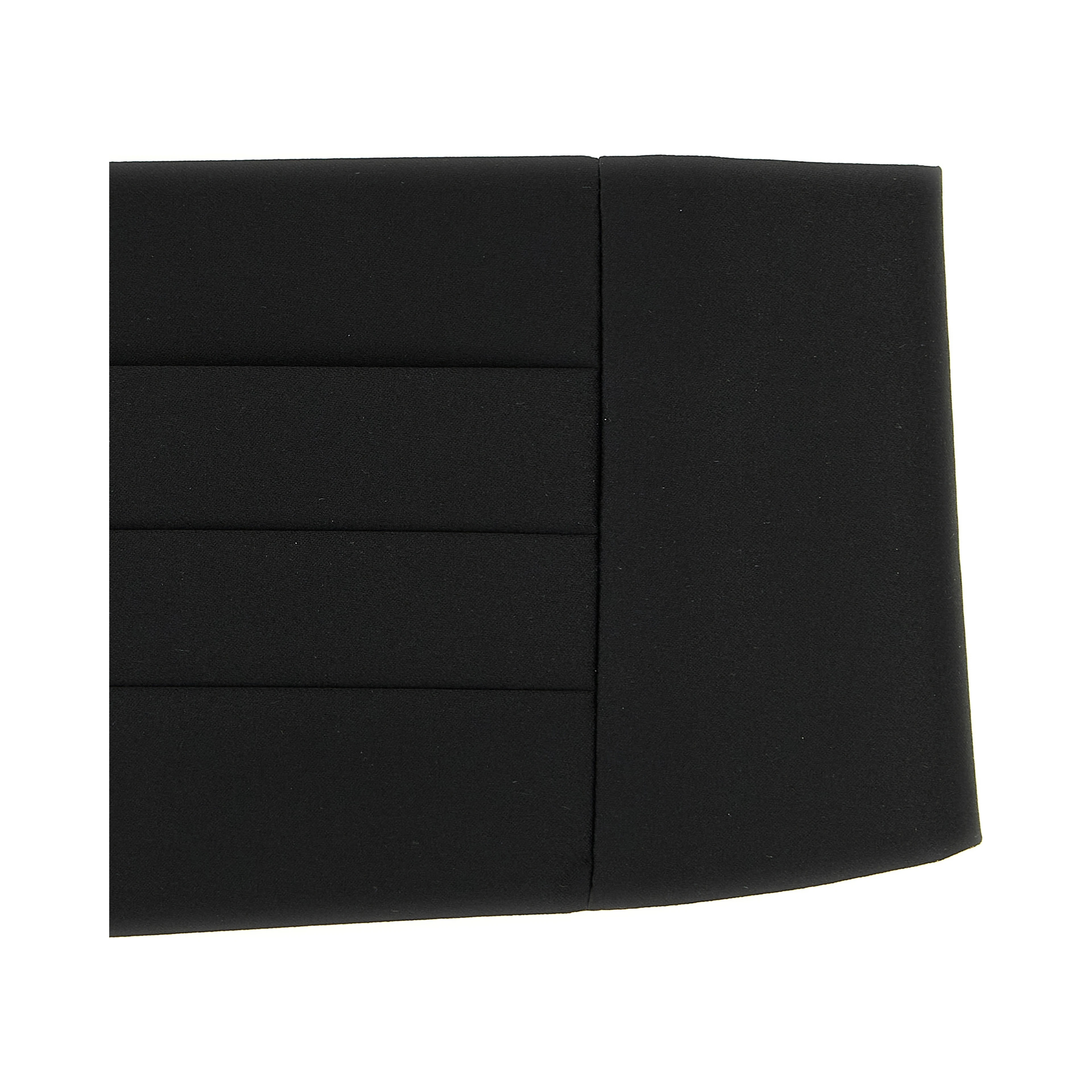 Black Polyester Cummerbund