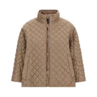 Beige Polyester Coat
