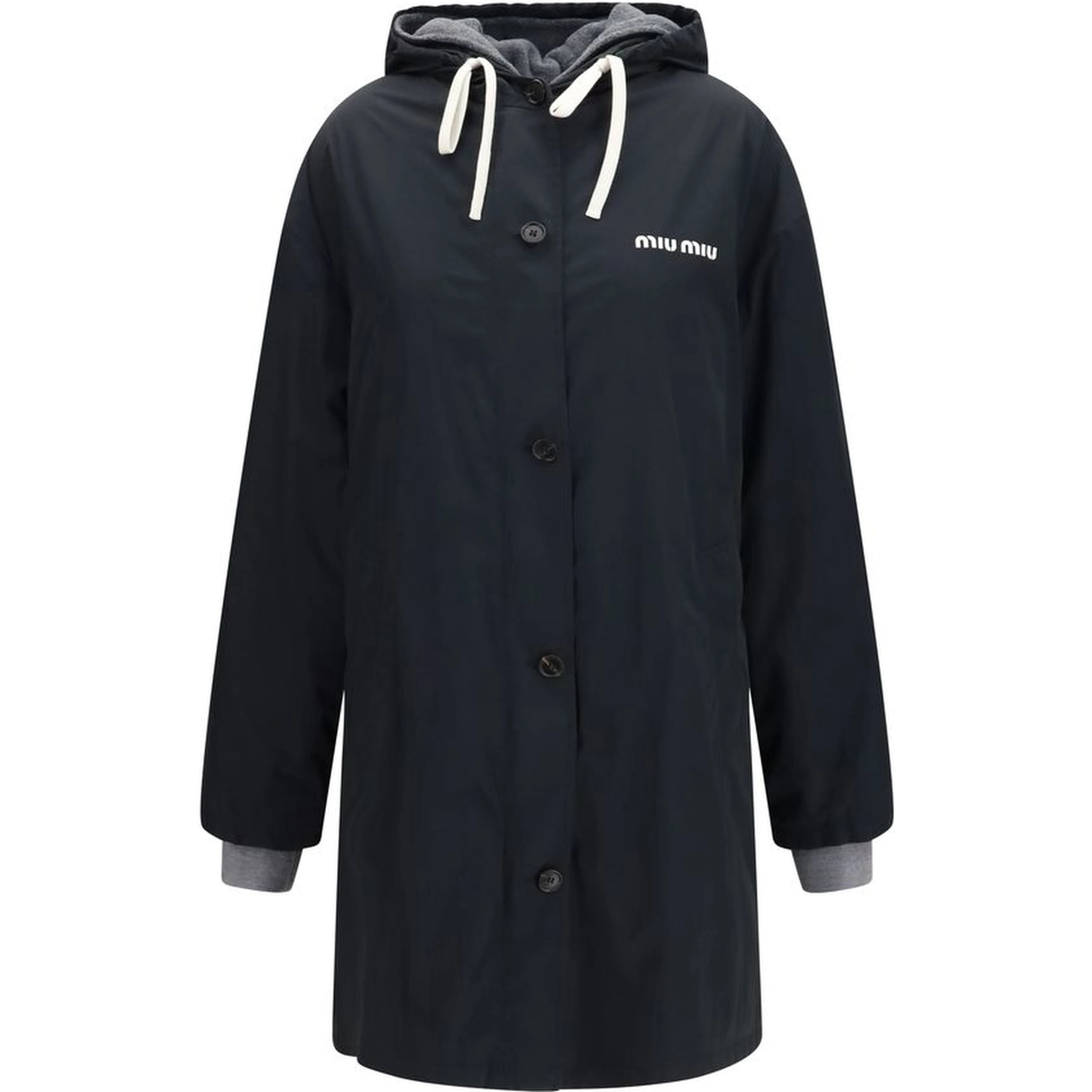 Black Cotton Coat