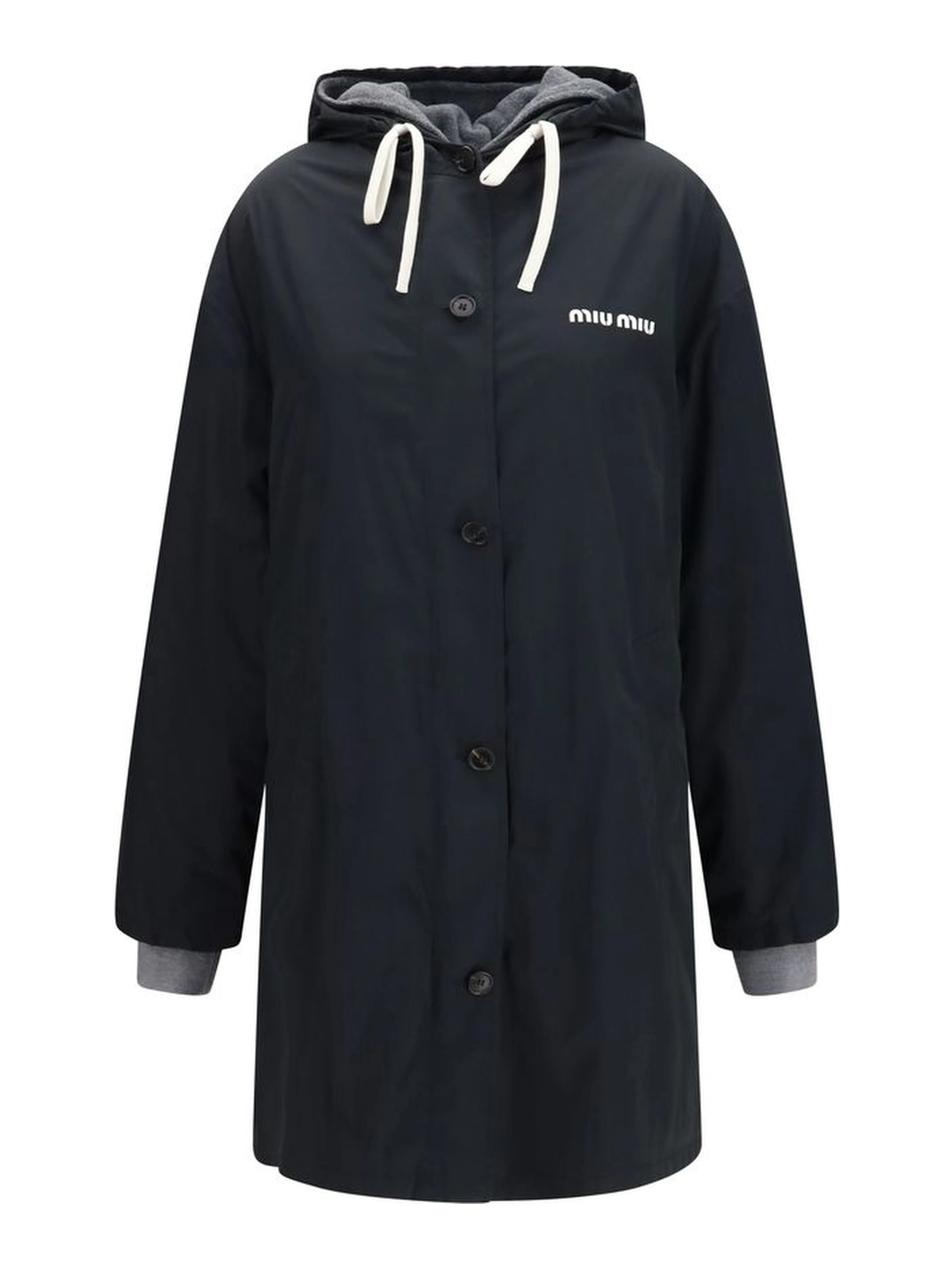 Black Cotton Coat