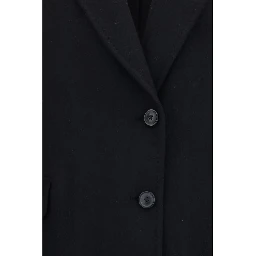 Black Mohair Coat