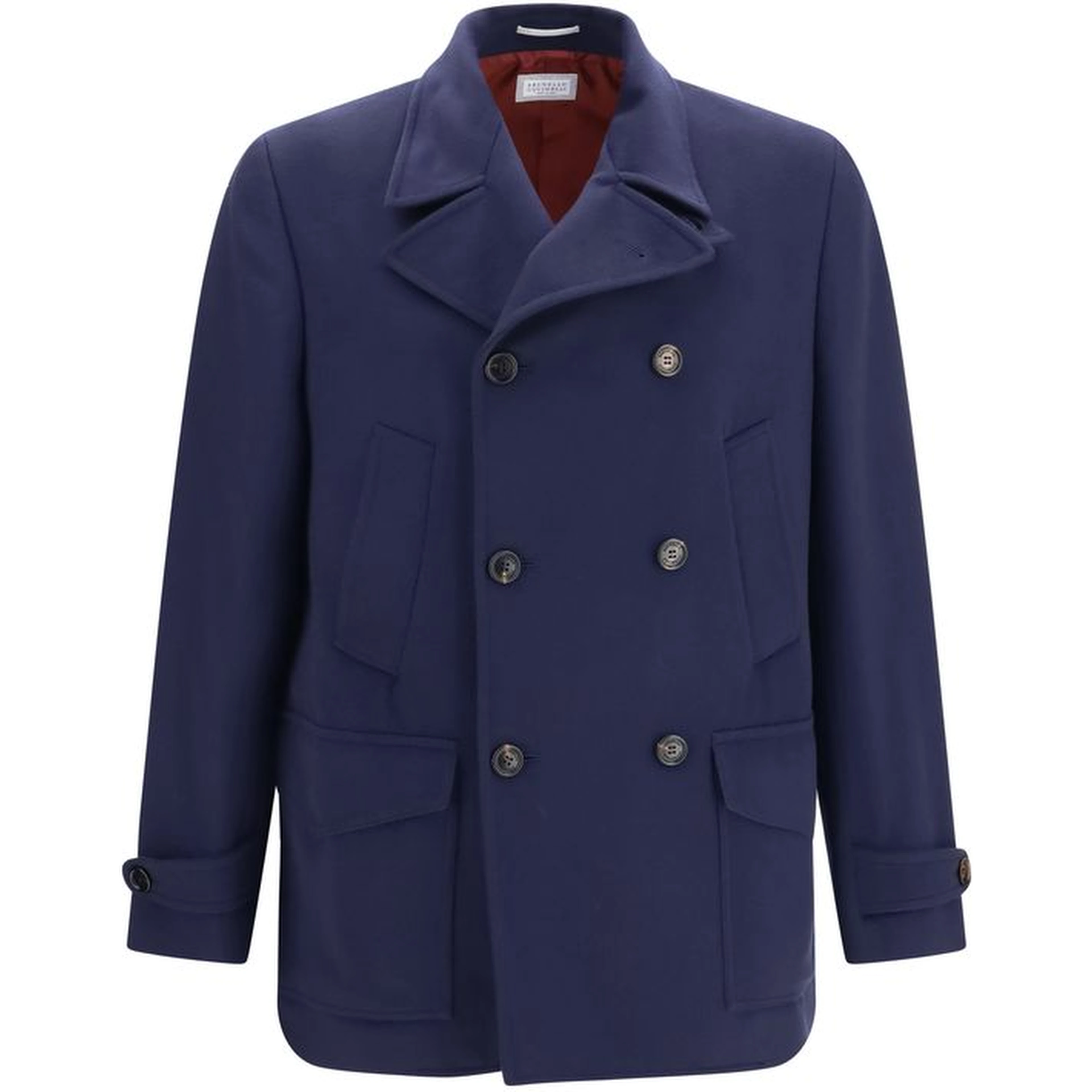 Blue Wool Oves Aries Coat