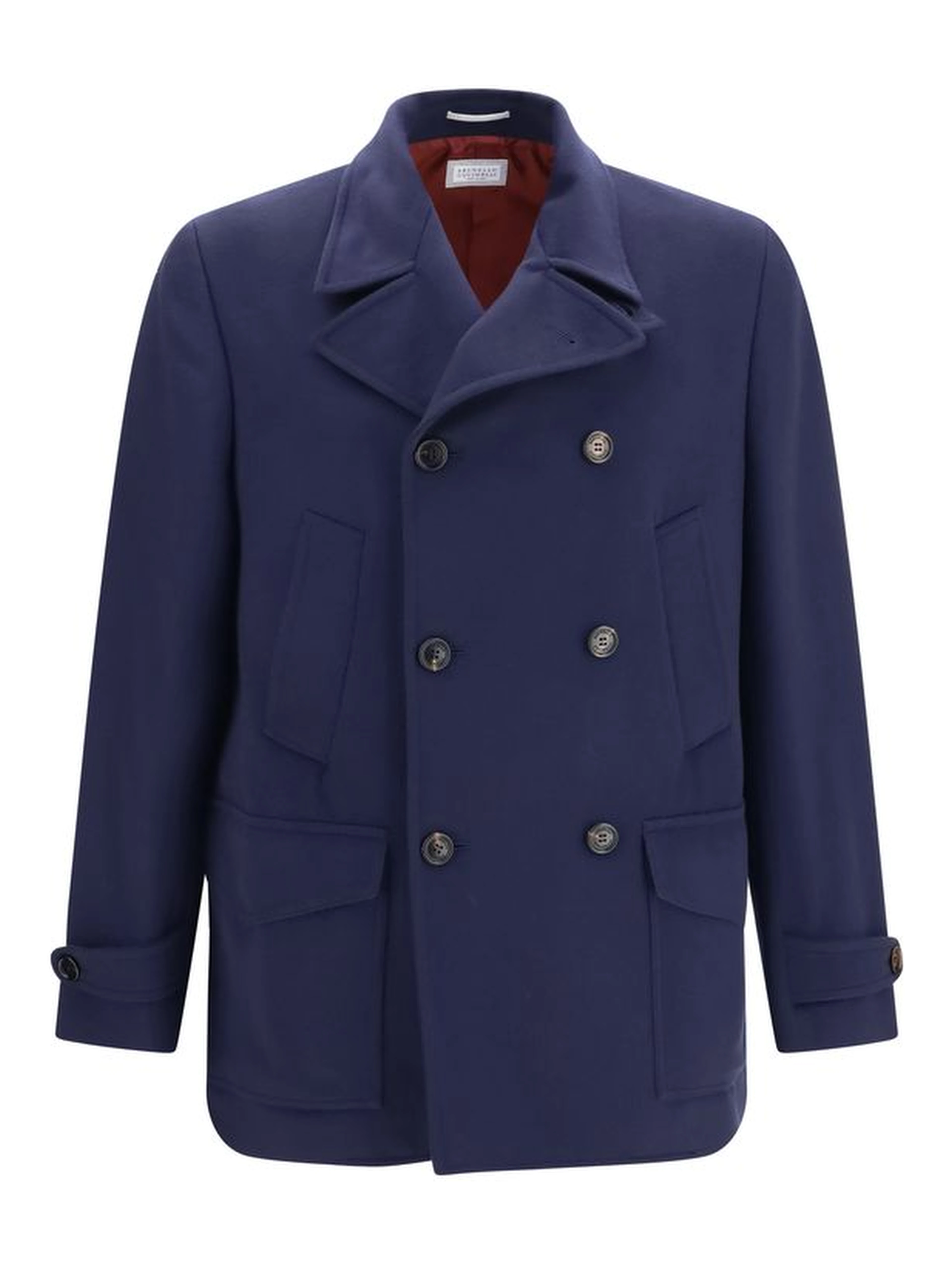 Blue Wool Oves Aries Coat
