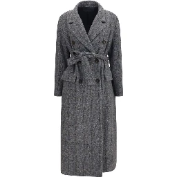 Gray Alpaca Vicugna Pacos Coat