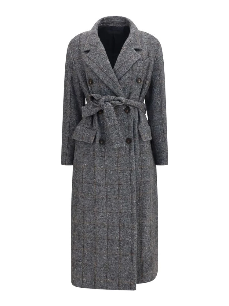 Gray Alpaca Vicugna Pacos Coat