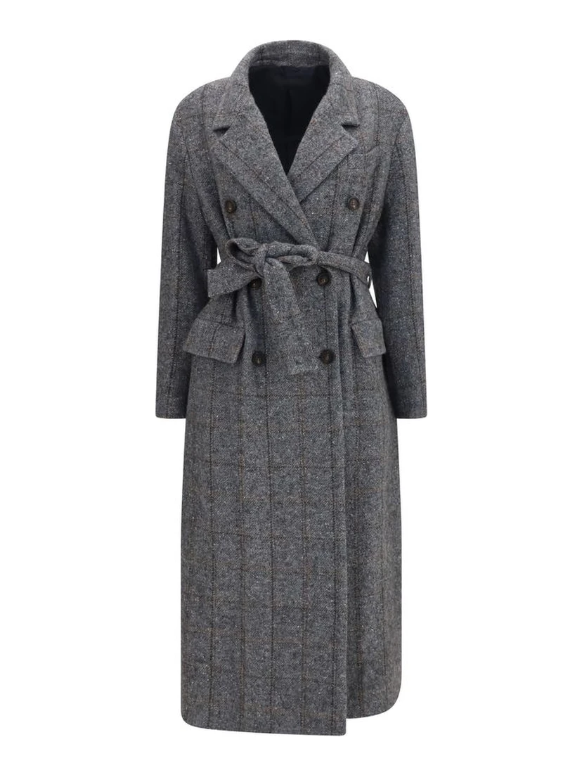 Gray Alpaca Vicugna Pacos Coat