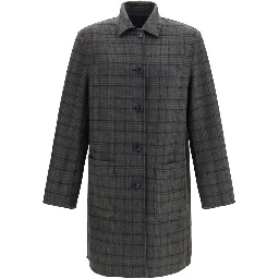 Blue Wool Oves Aries Coat
