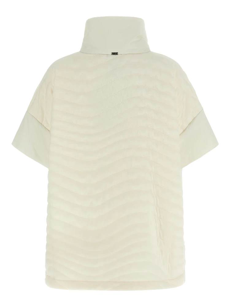 White Polyester Coat alternative