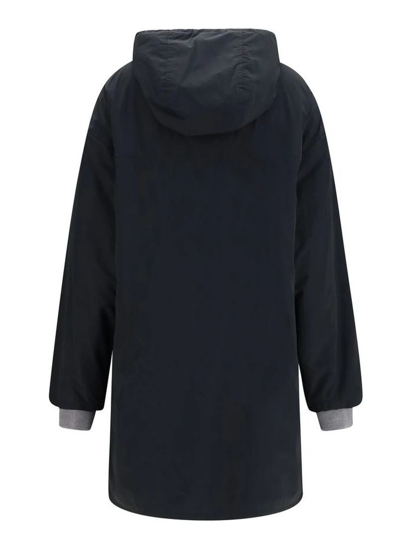Black Cotton Coat