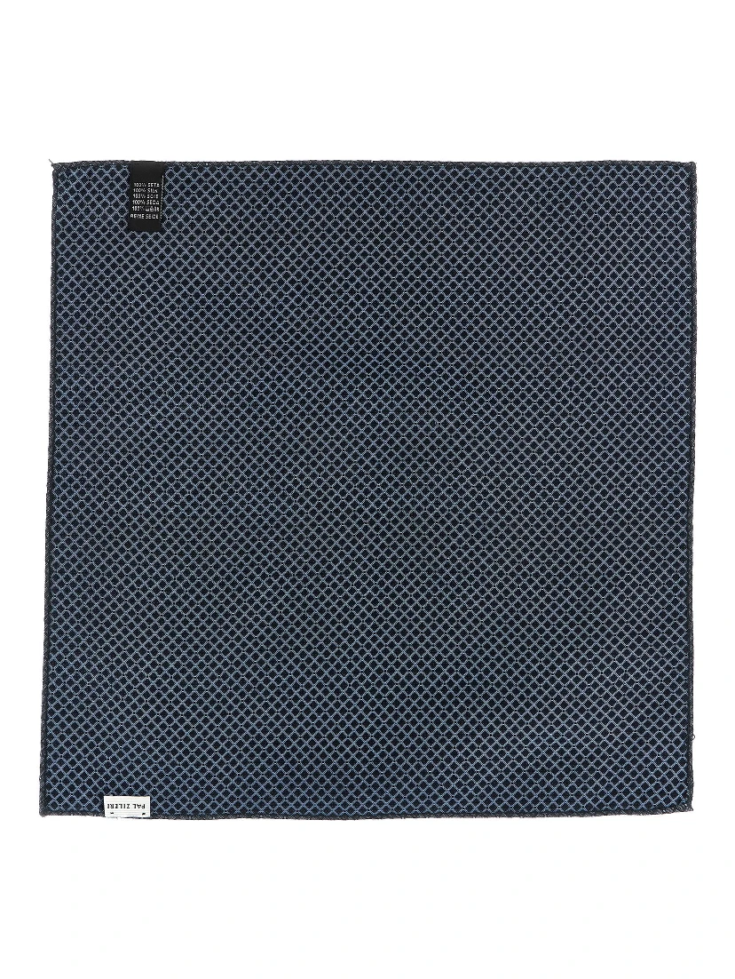 Blue Silk Foulard