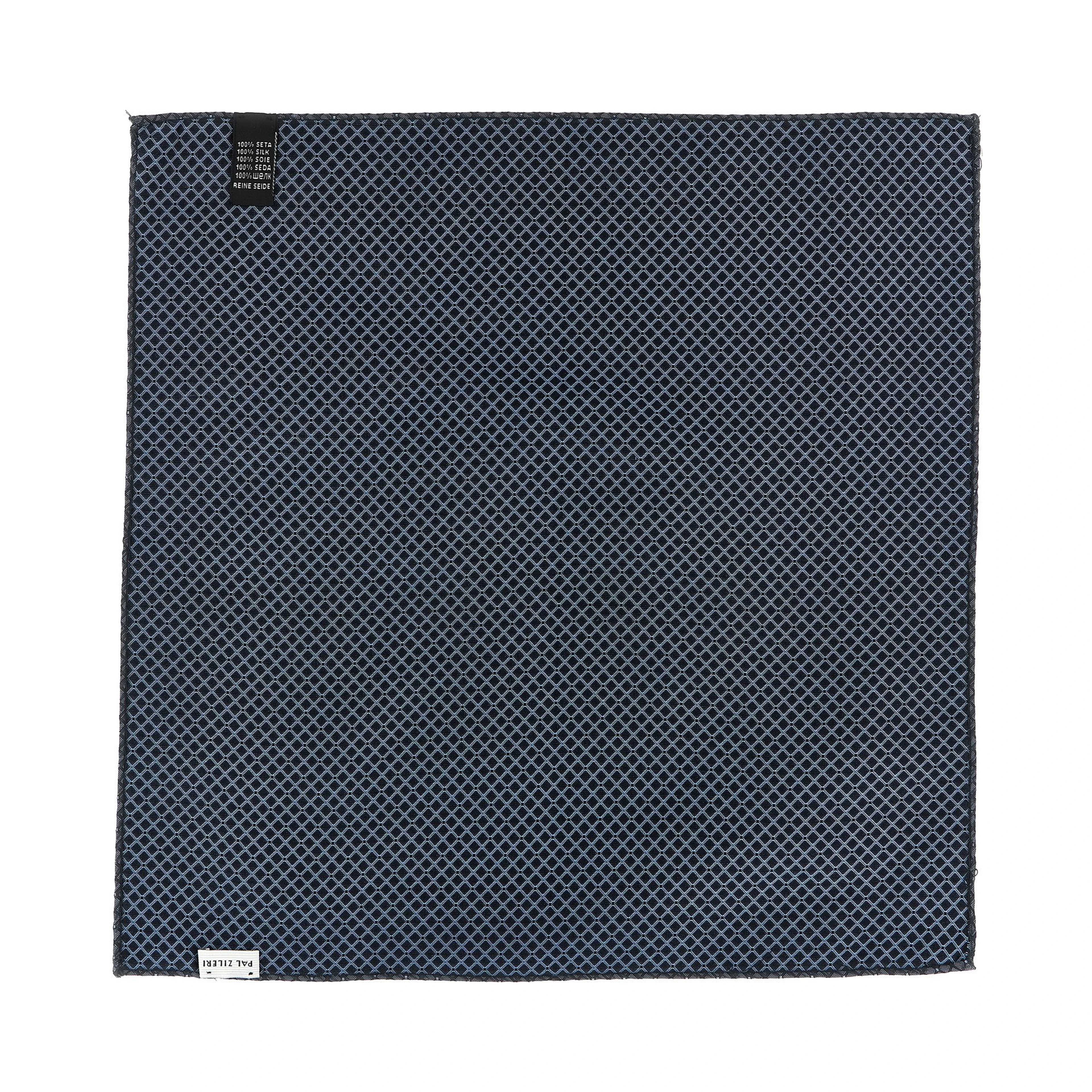 Blue Silk Foulard