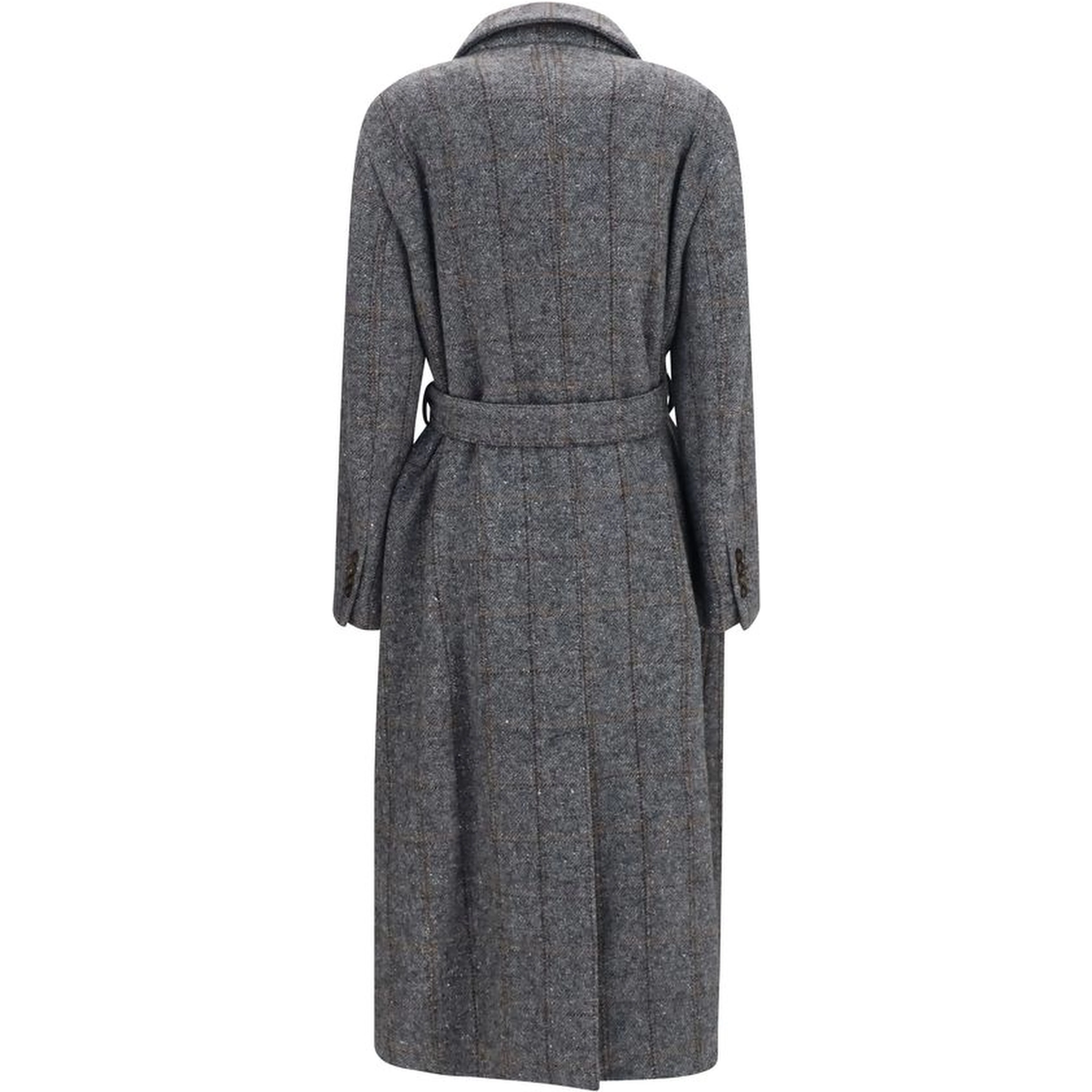 Gray Alpaca Vicugna Pacos Coat