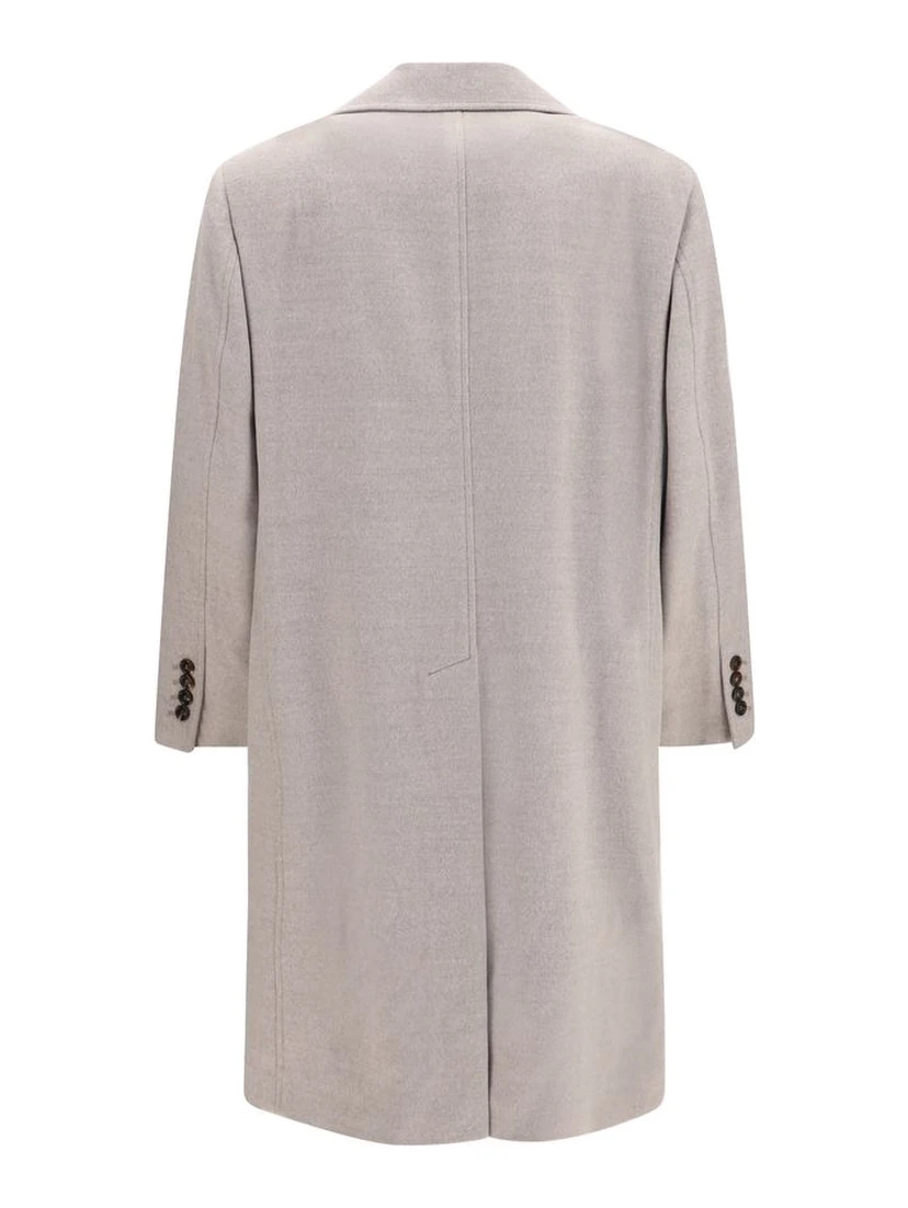 Beige Wool Oves Aries Coat