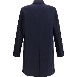 Blue Wool Oves Aries Coat