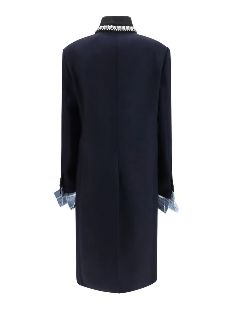 Blue Wool Oves Aries Coat alternative