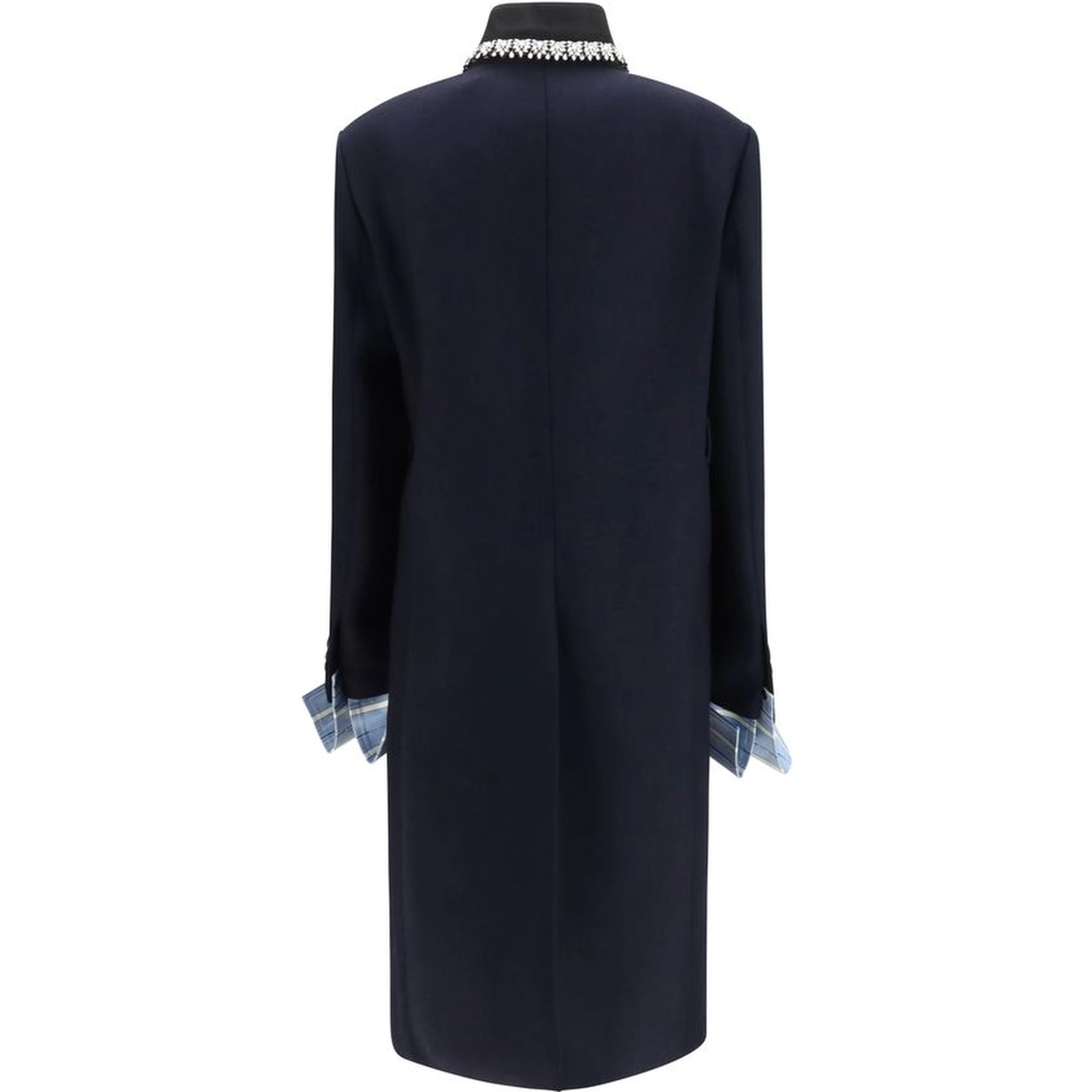 Blue Wool Oves Aries Coat