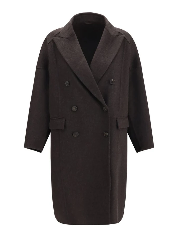 Brown Cashmere Coat