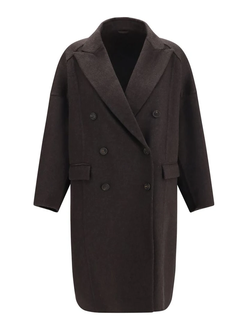Brown Cashmere Coat