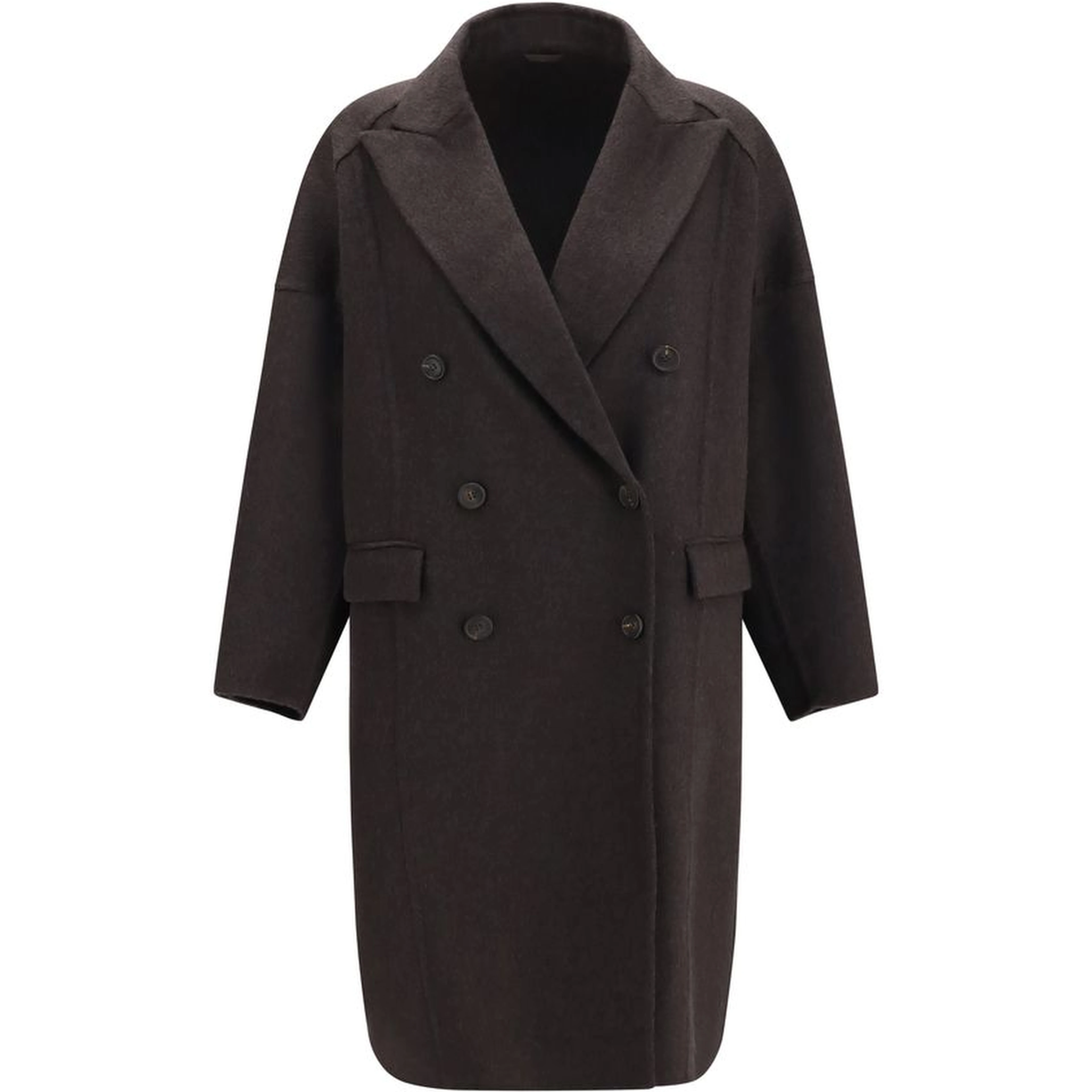 Brown Cashmere Coat