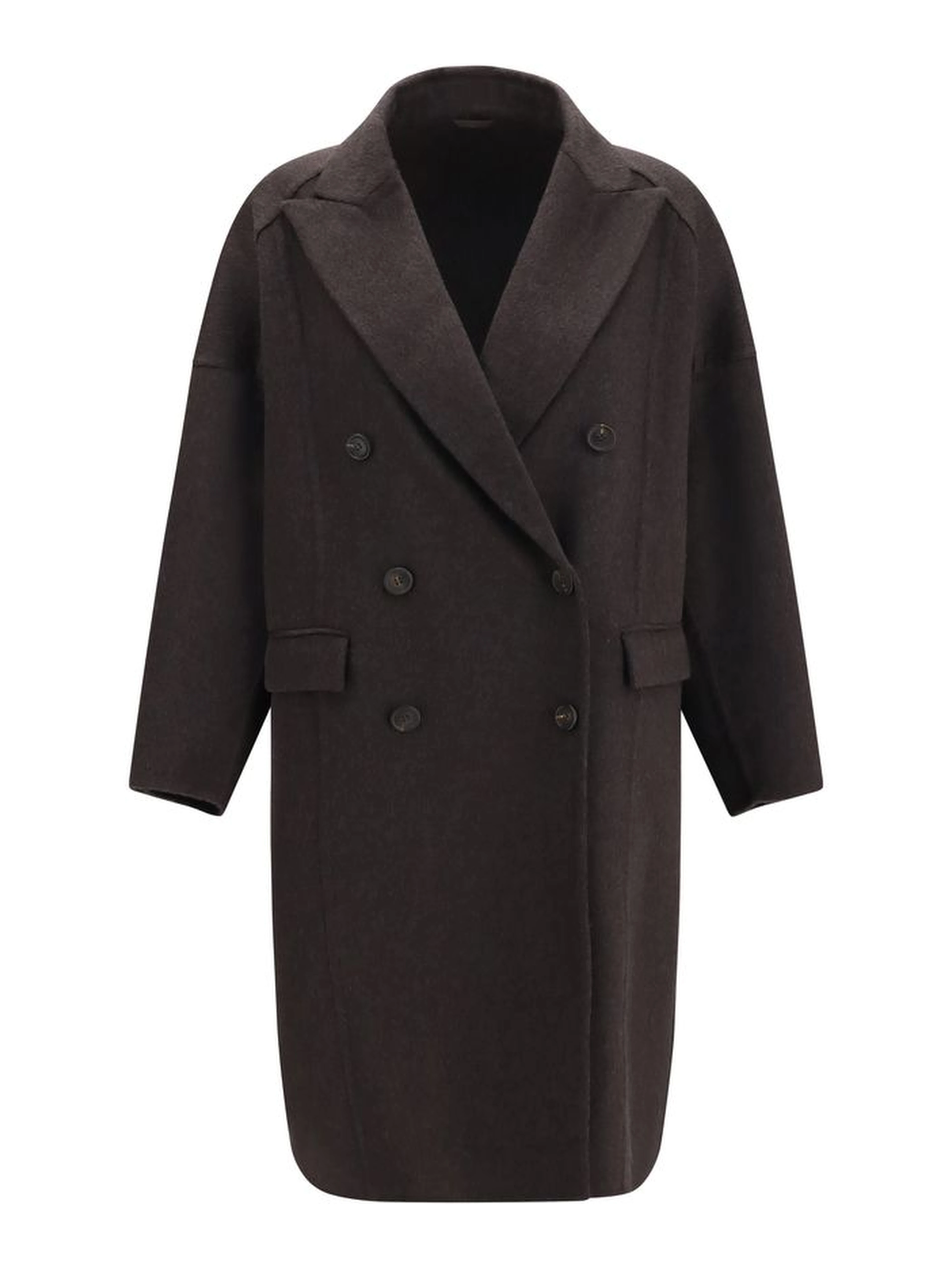 Brown Cashmere Coat