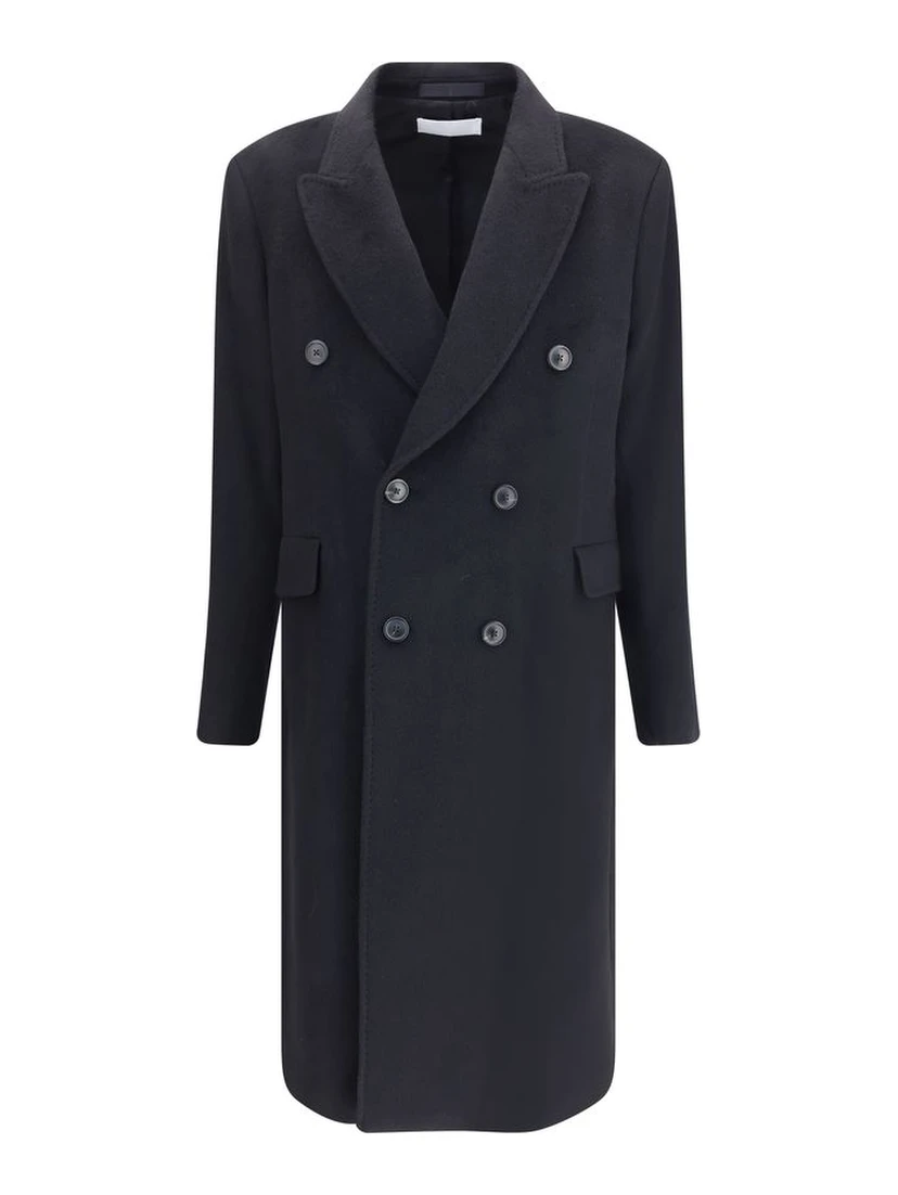 Black Mohair Coat