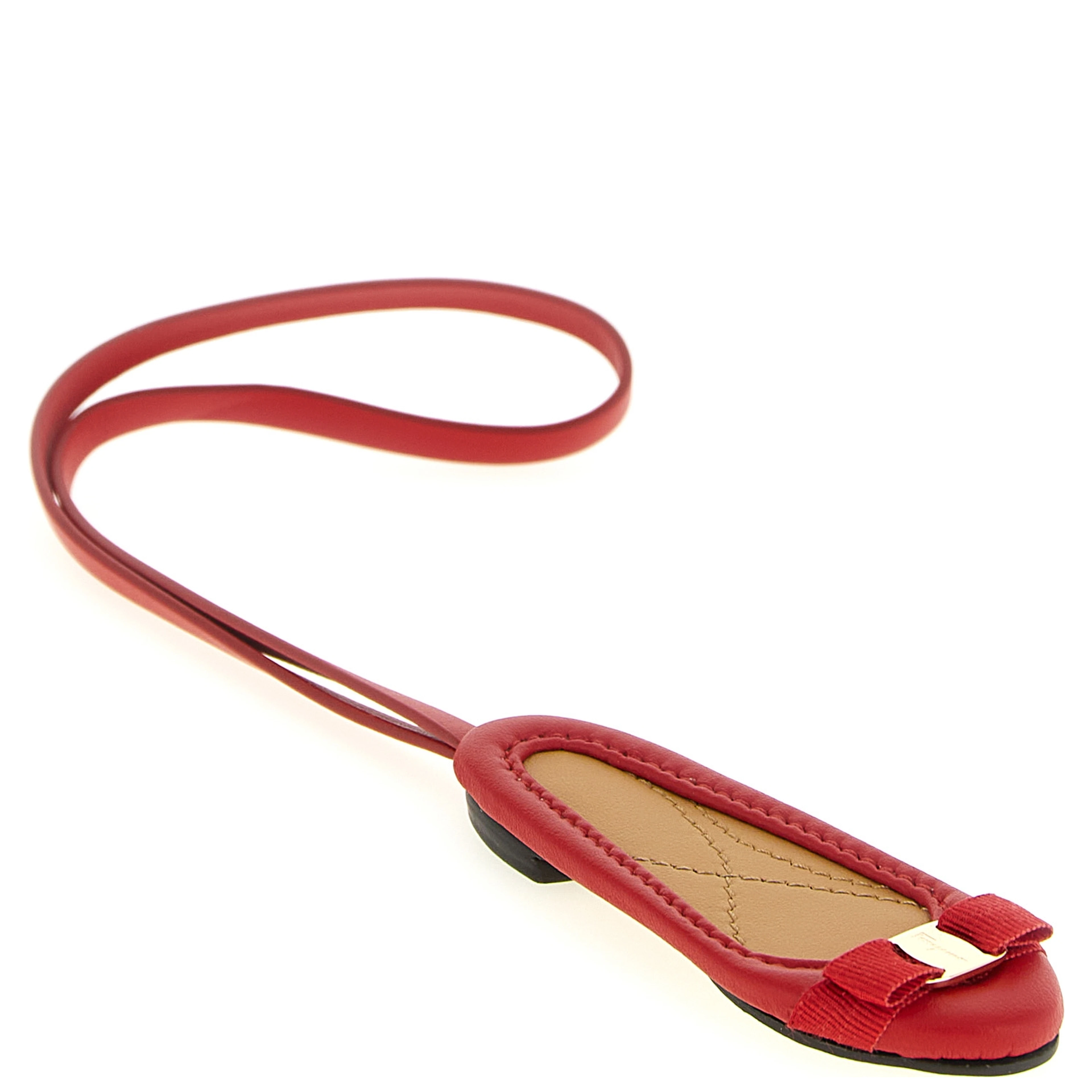 Multicolor Calfskin Keychain
