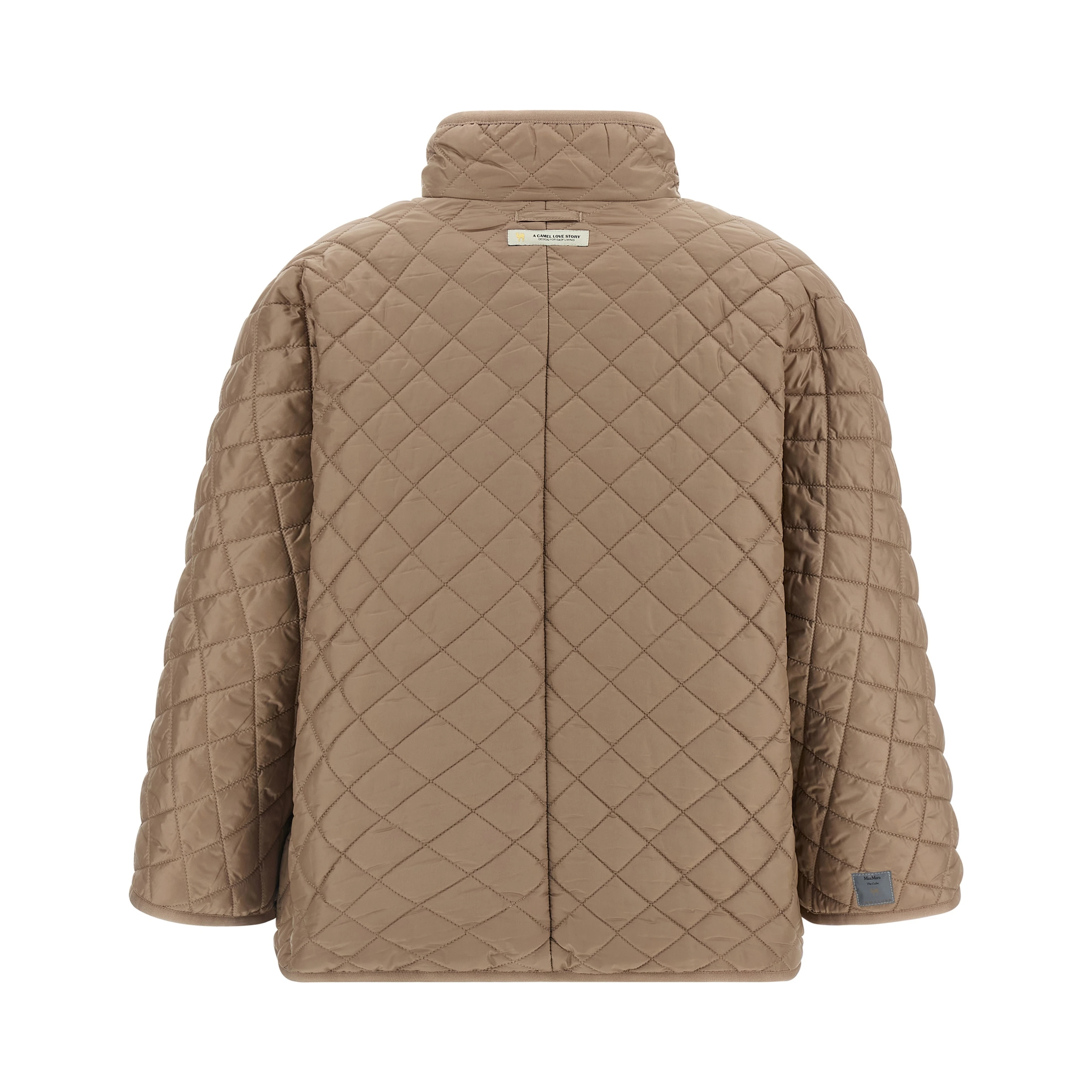 Beige Polyester Coat