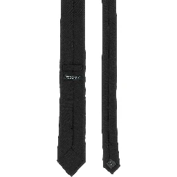 Black Silk Tie