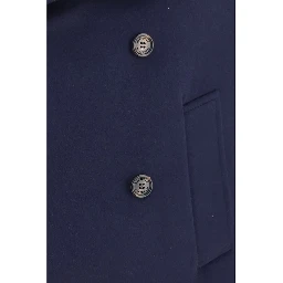 Blue Wool Oves Aries Coat