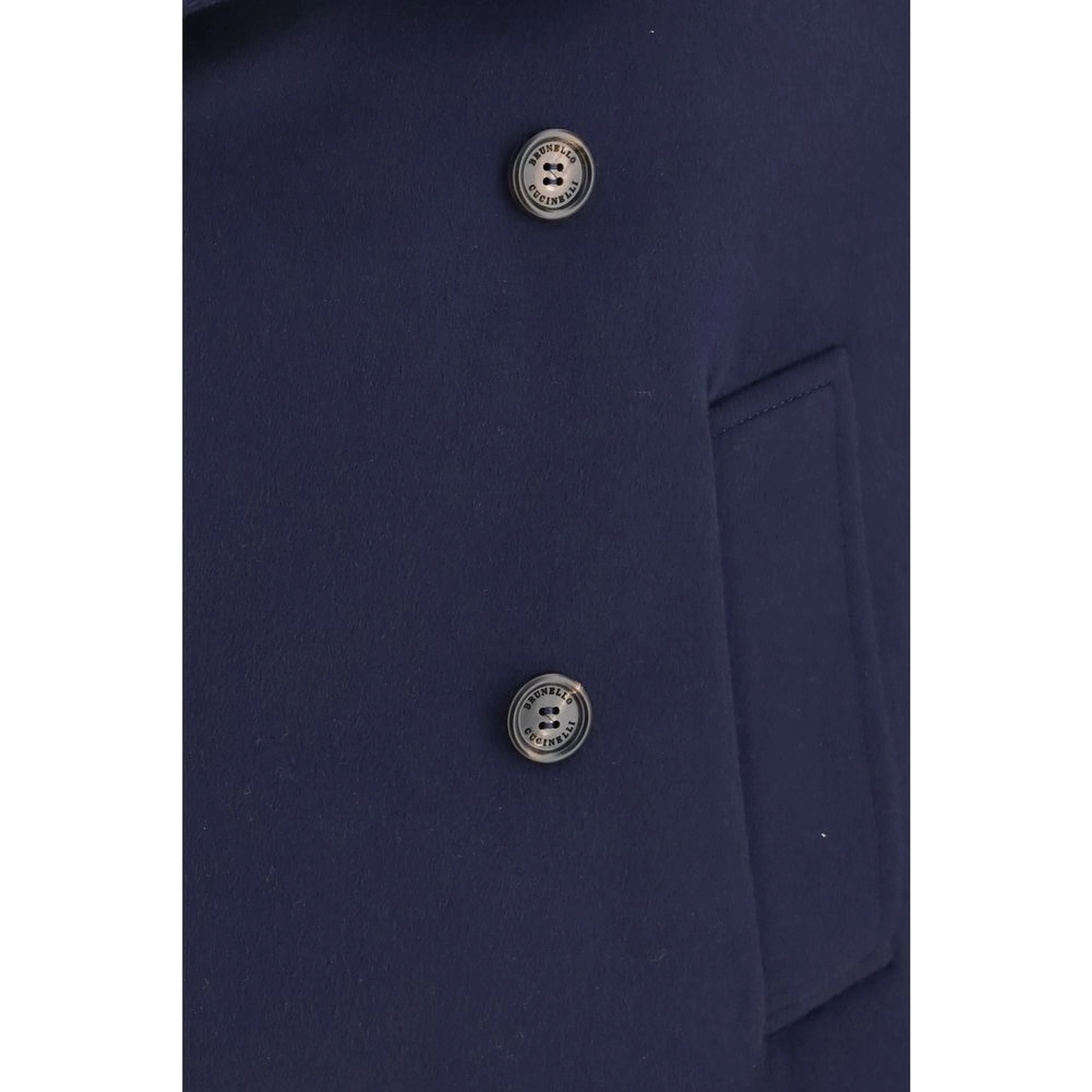 Blue Wool Oves Aries Coat