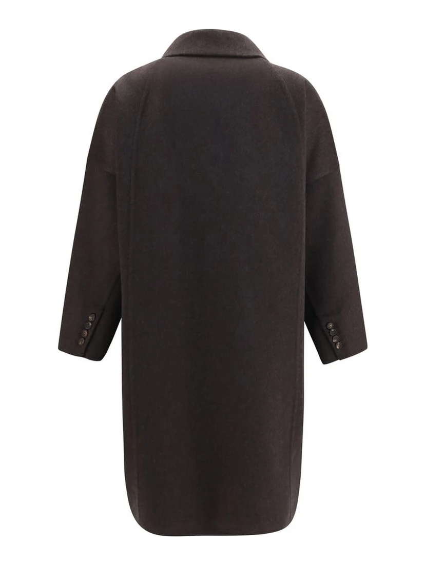 Brown Cashmere Coat