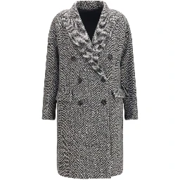 Gray Wool Oves Aries Coat