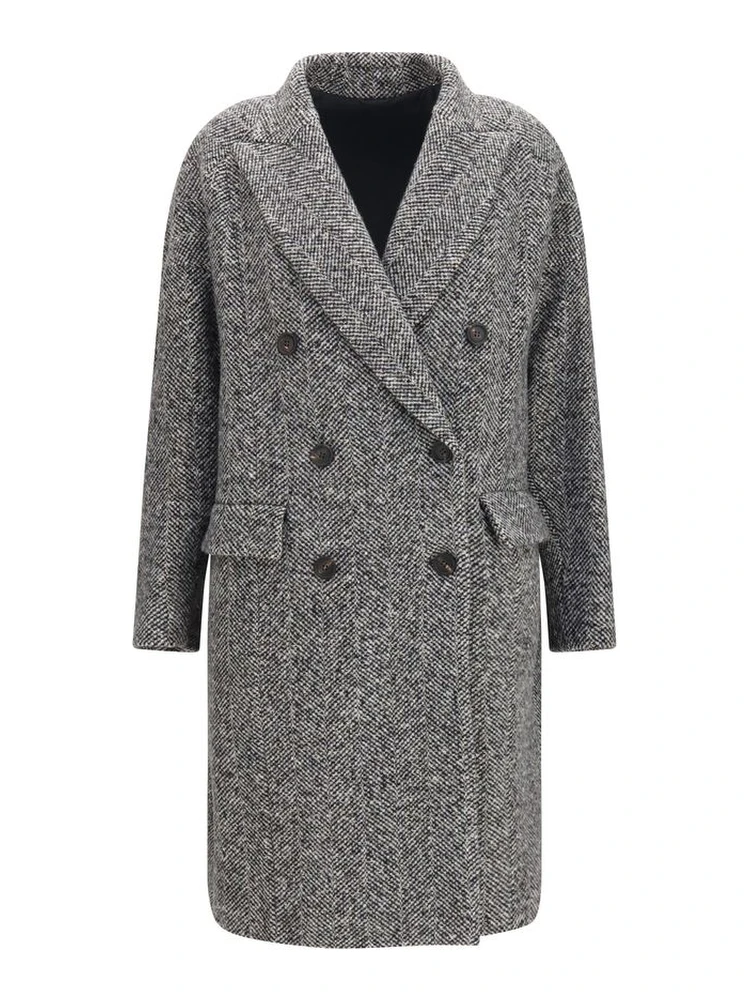 Gray Wool Oves Aries Coat