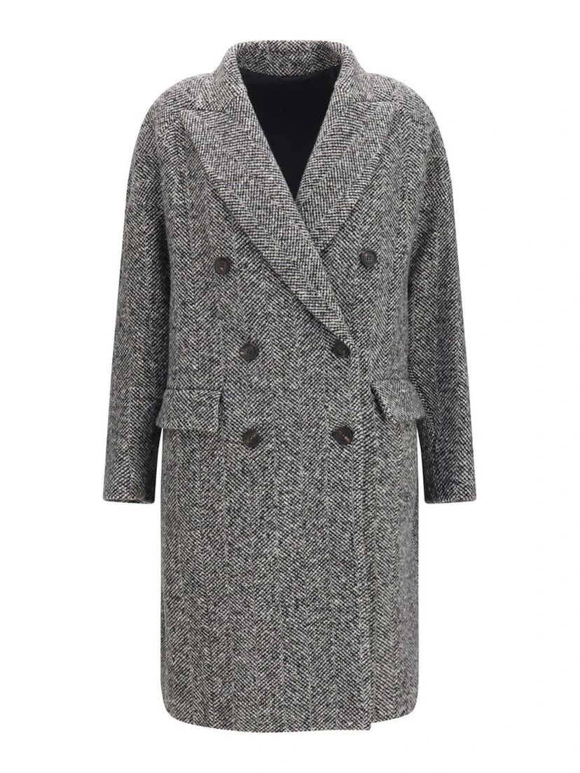 Gray Wool Oves Aries Coat