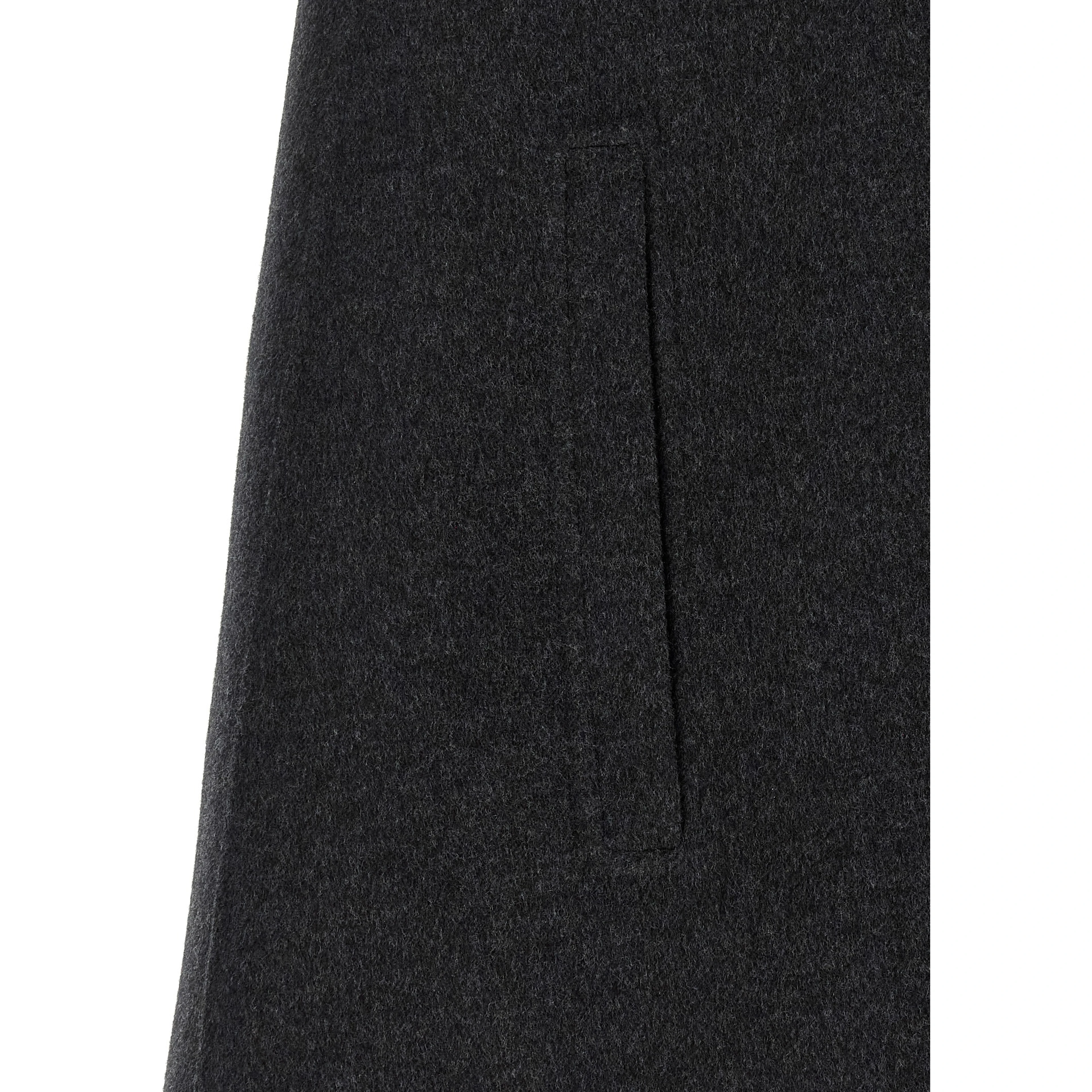 Gray Wool Coat
