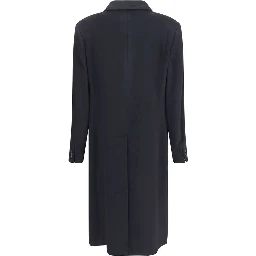 Black Mohair Coat