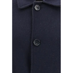 Blue Wool Oves Aries Coat