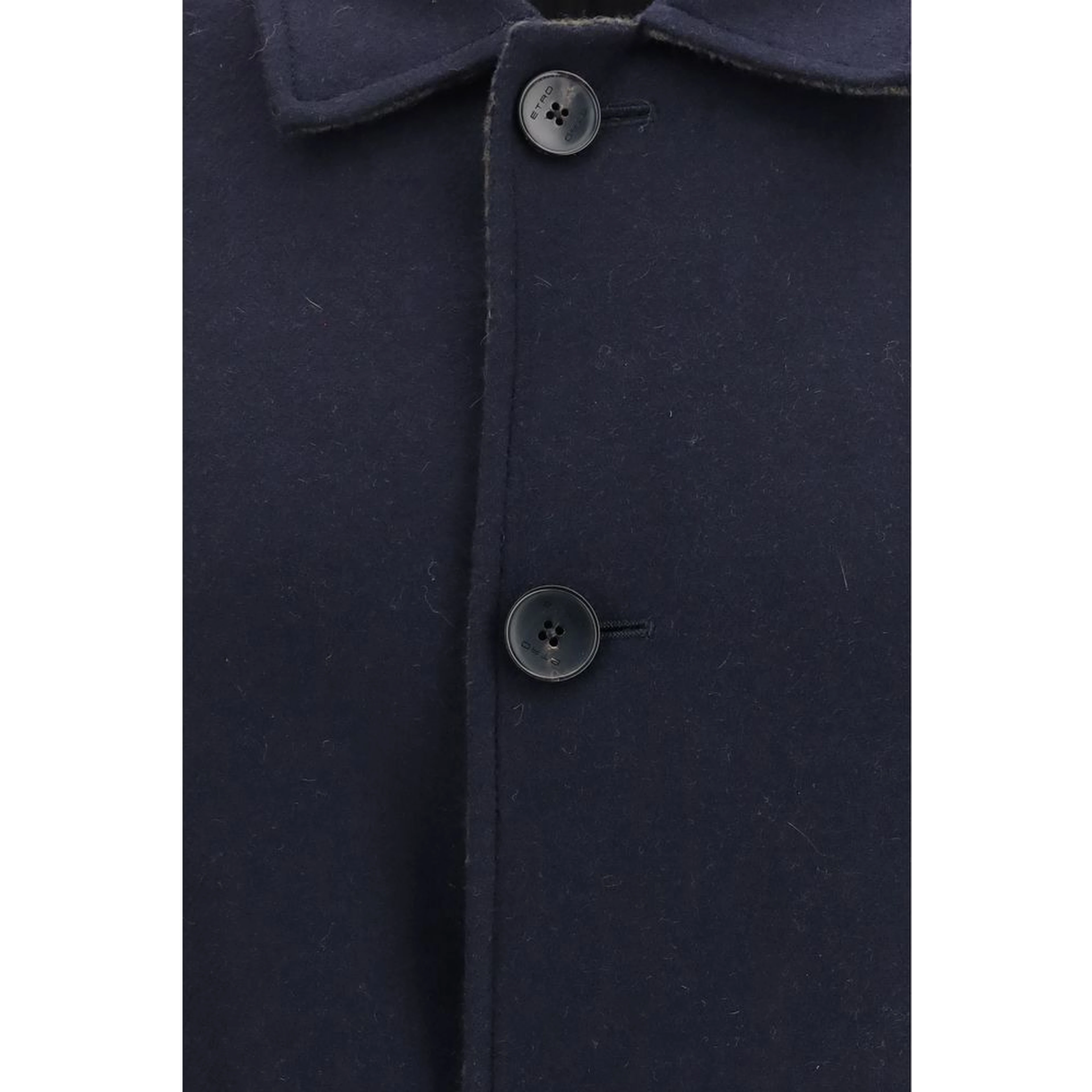 Blue Wool Oves Aries Coat