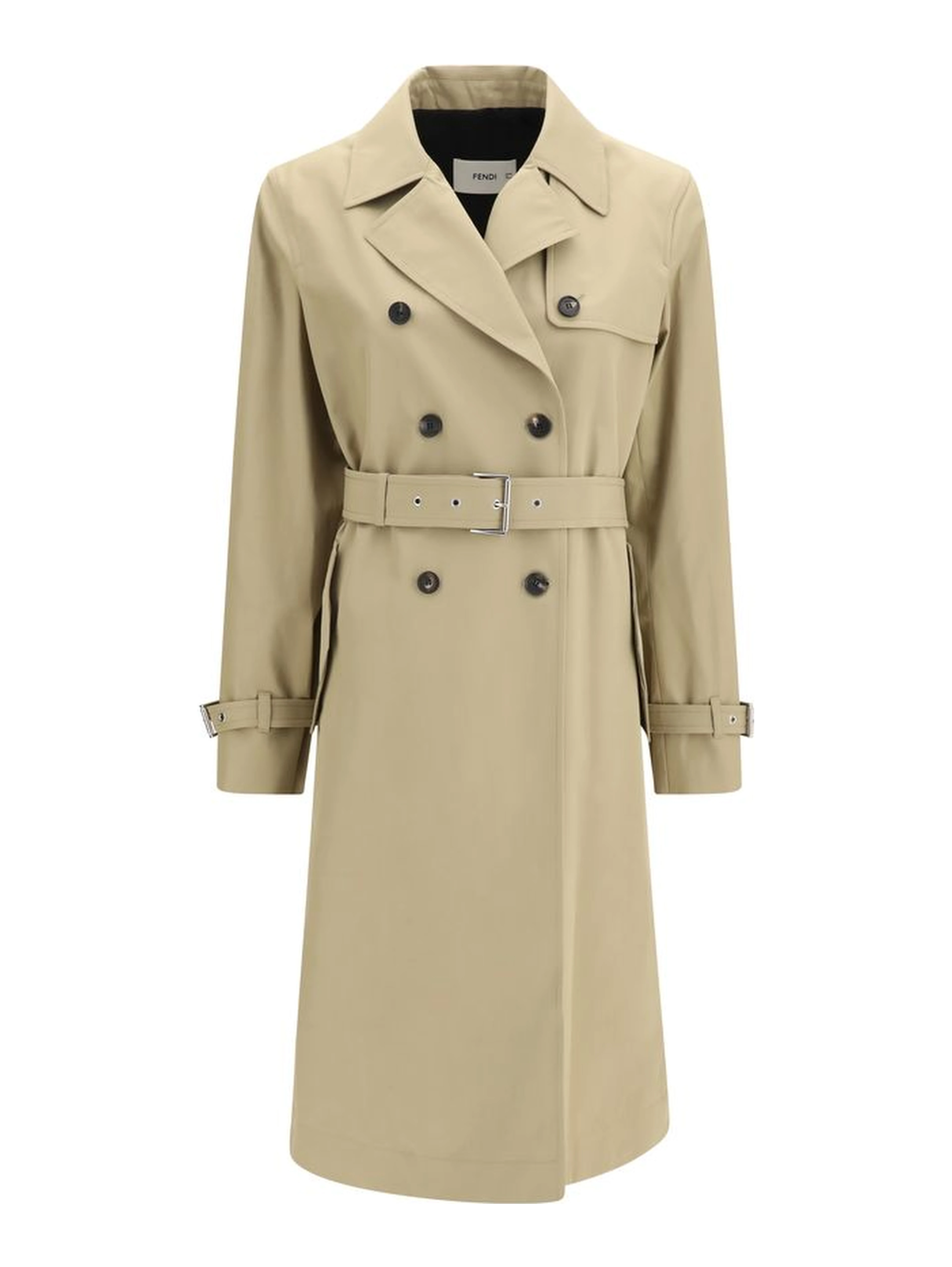 Beige Cotton Coat