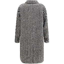 Gray Wool Oves Aries Coat