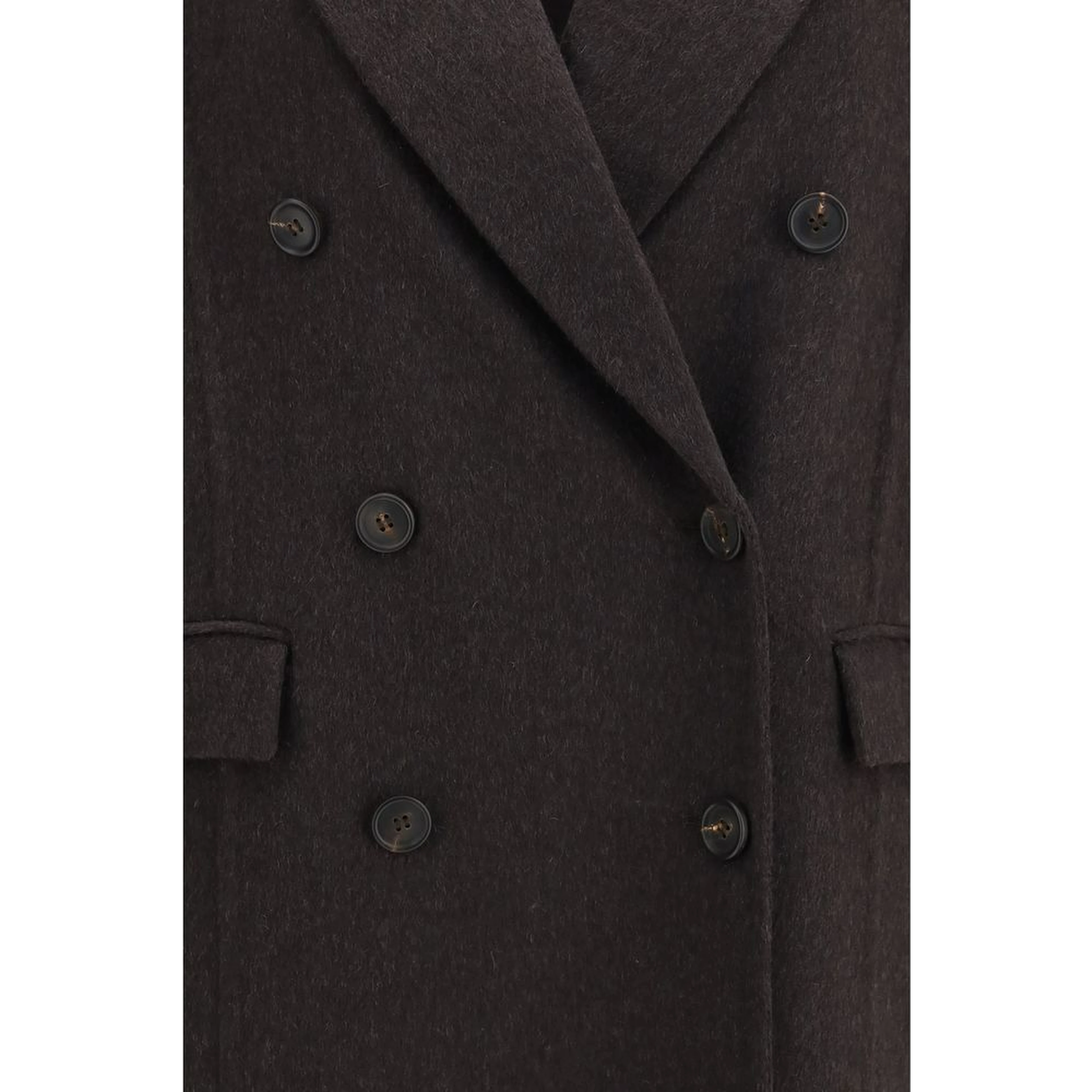 Brown Cashmere Coat