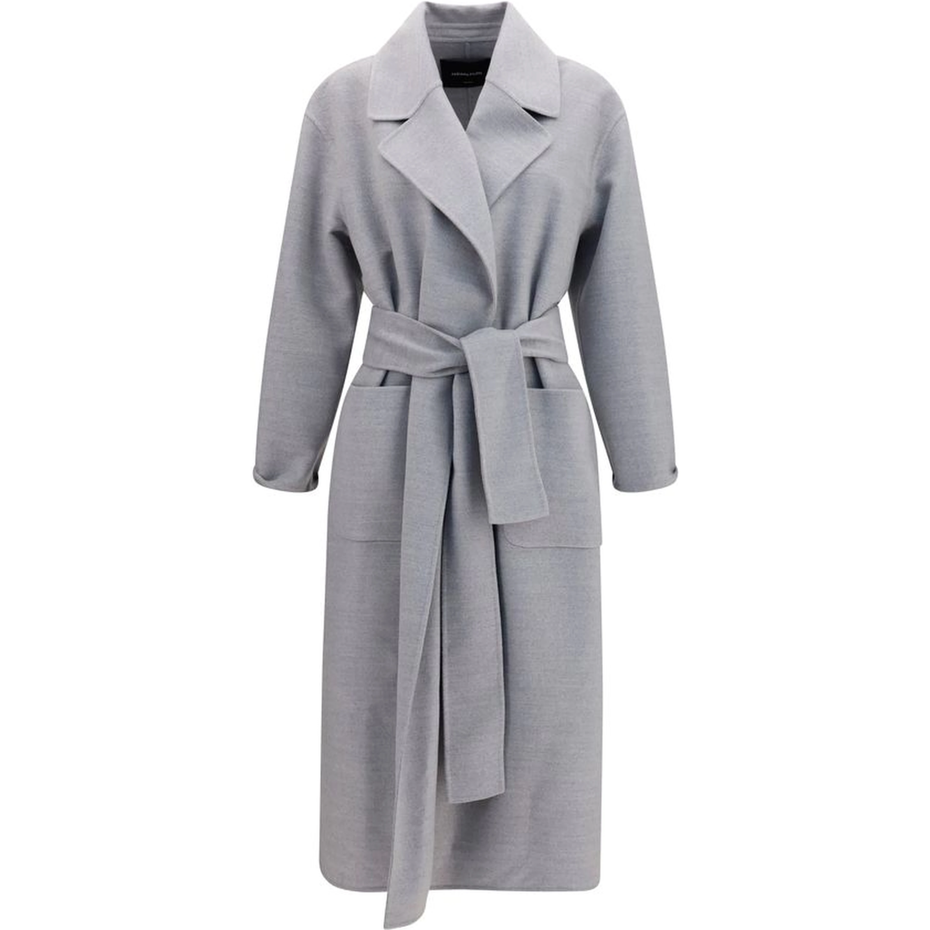 Gray Wool Oves Aries Coat