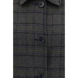 Blue Wool Oves Aries Coat