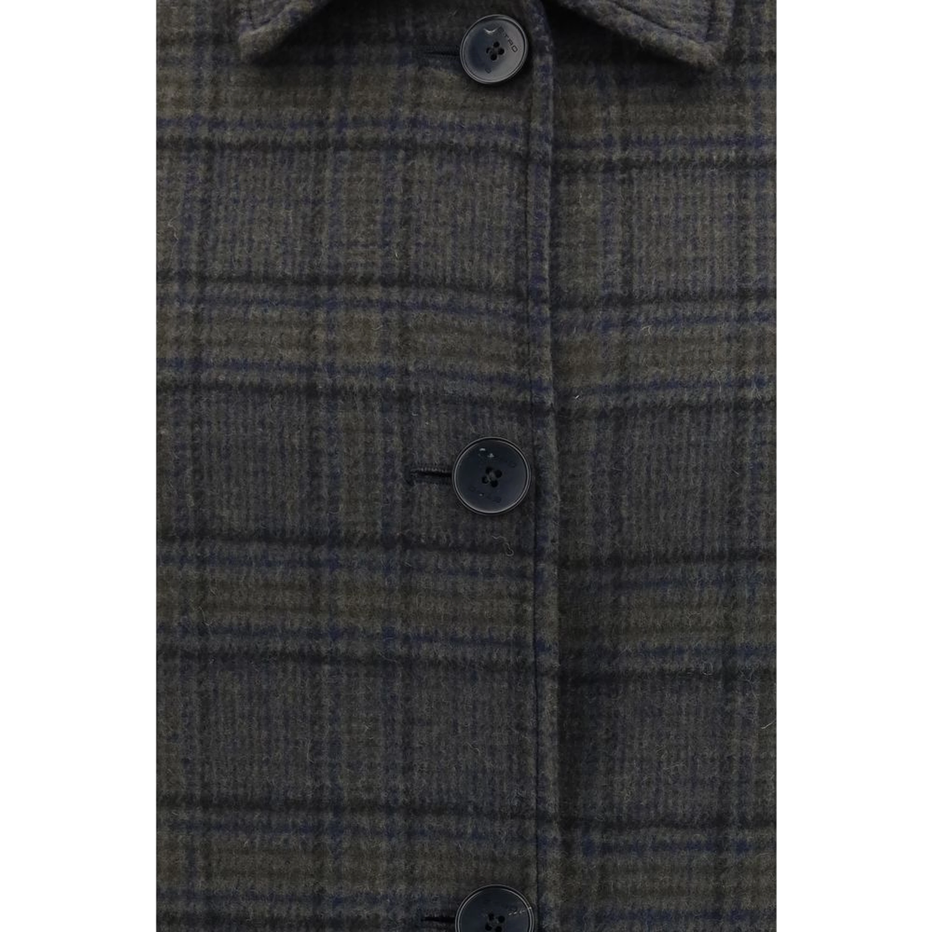 Blue Wool Oves Aries Coat