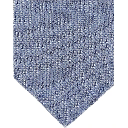 Blue Polyester Pocket Square