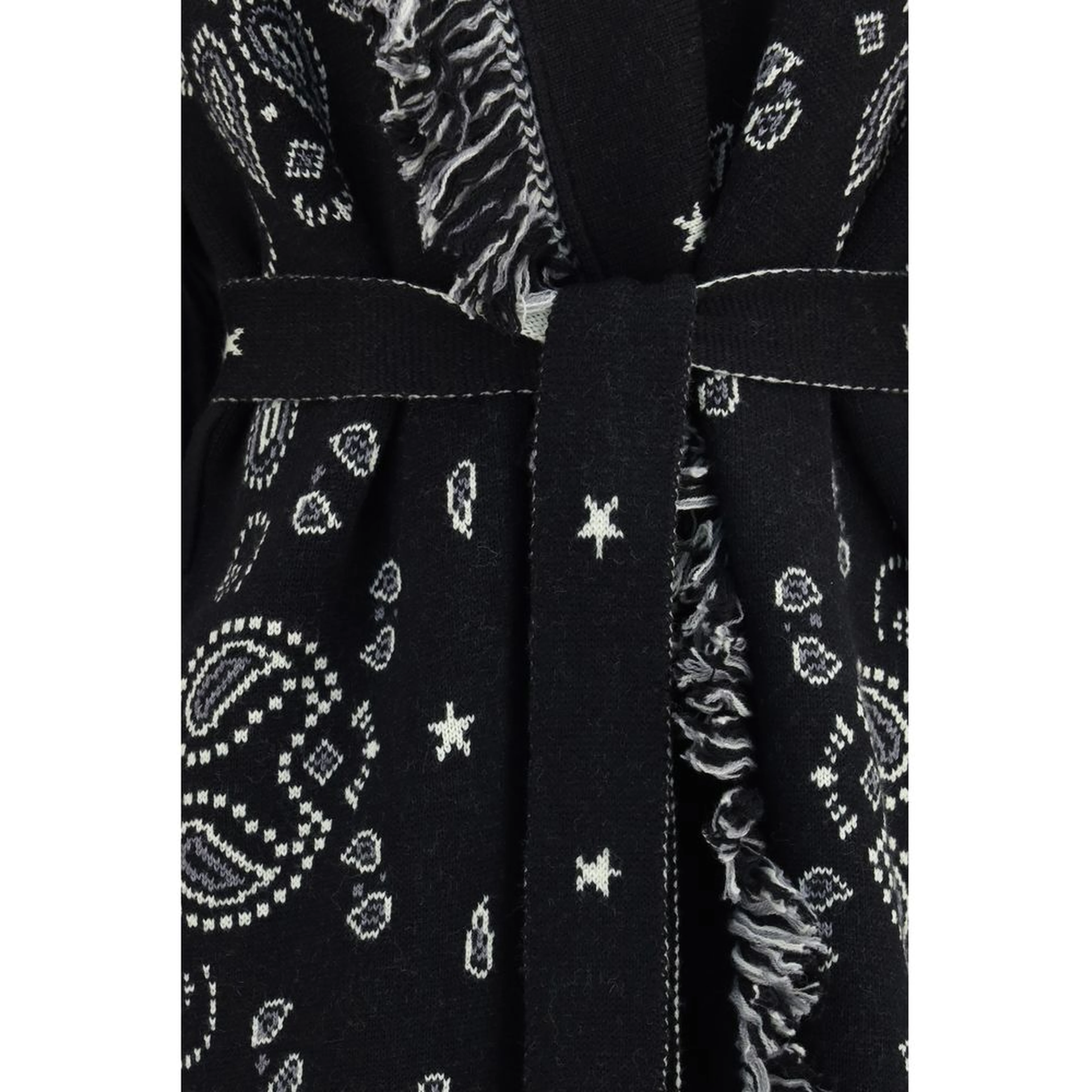Black Wool Oves Aries Coat
