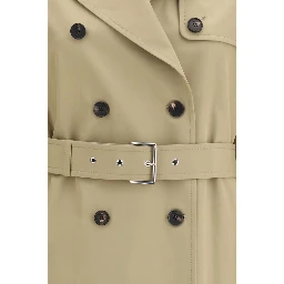 Beige Cotton Coat